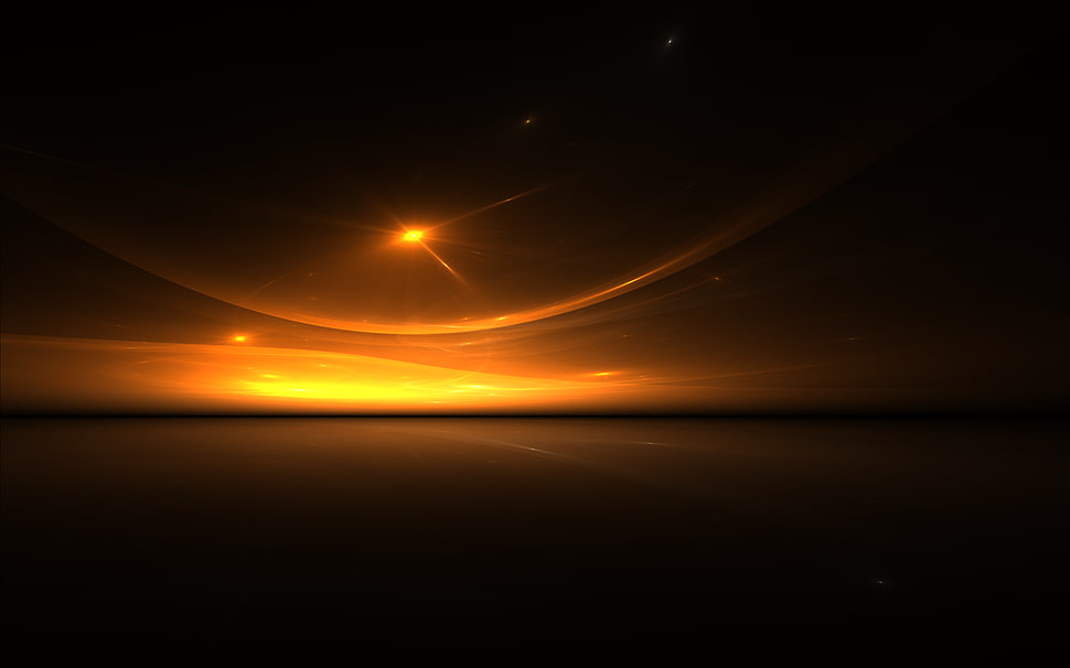 celestial body digital wallpaper, abstract HD wallpaper