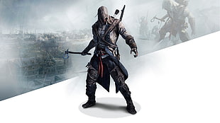 Assasin's Creed poster, Assassin's Creed, video games