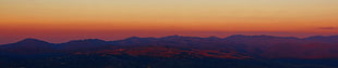 landscape photography of mountains, sunset, vineyard, Cyprus, paphos HD wallpaper