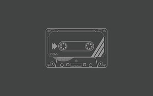 illustration of cassette tape