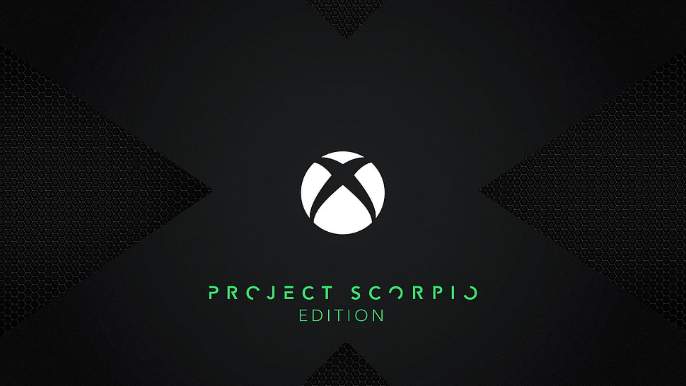 Project Scorpio poster, Xbox One, video games HD wallpaper