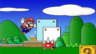 Super Mario game application screenshot, Super Mario, Mario Bros., Super Mario Bros., video games