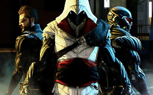 Assassins Creed character, artwork, video games HD wallpaper