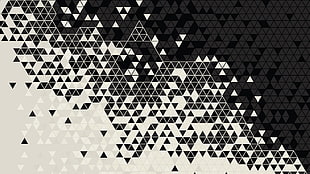 pattern, digital art, triangle