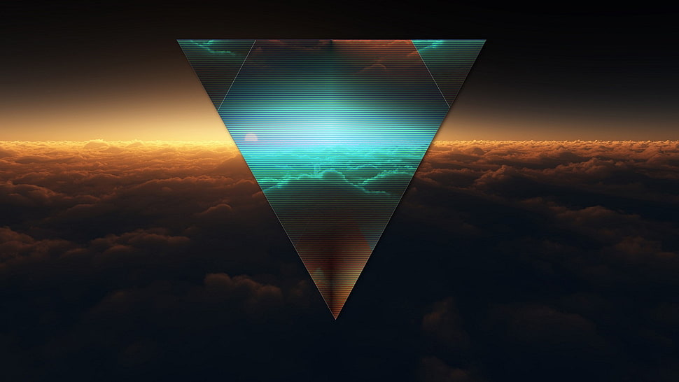 sea of clouds HD wallpaper