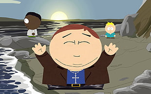 South Park character illustration, South Park, Eric Cartman, Butters HD wallpaper