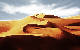 photo of a desert graphic, desert, sand, nature, landscape
