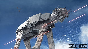 Star Wars Battlefront AT-AT screenshot HD wallpaper