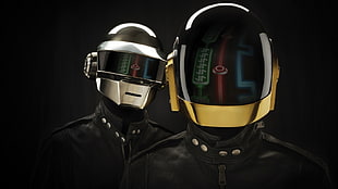 Daft Punk band digital wallpaper, Daft Punk, music