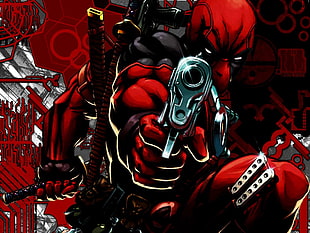 Deadpool illustration, Deadpool