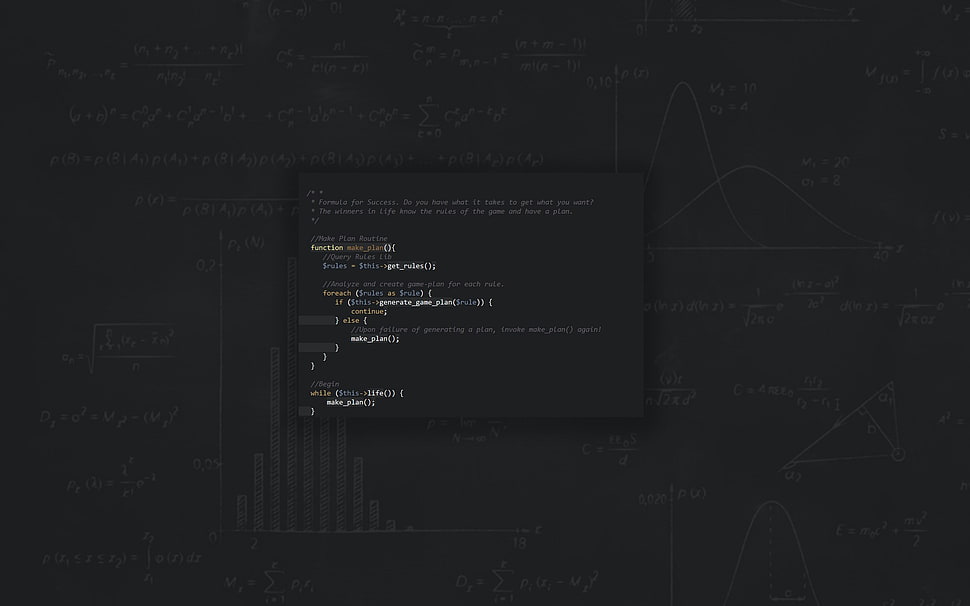PHP, programming, life, success HD wallpaper