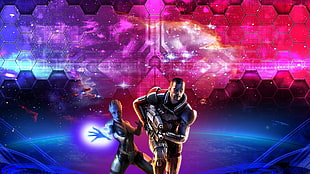 Guardians of The Galaxy video game illustration