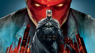 DC Batman illustration, Batman, DC Comics, video games, fantasy art HD wallpaper