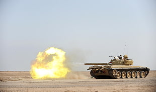 Battle Tank firing