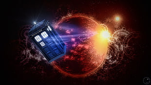 Doctor Strange wallpaper, Doctor Who, TARDIS, The Doctor, artwork