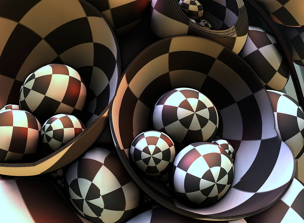 psychedelic graphic wallpaper HD wallpaper