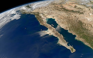 blue earth, space, Earth