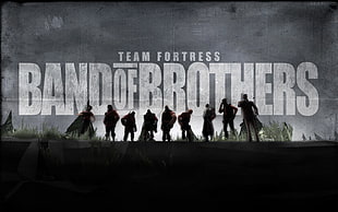 Band of Brothers wallpaper, video games, Team Fortress 2, Band of Brothers, parody