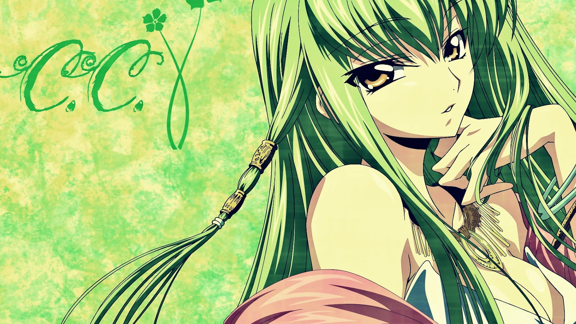 female anime character wallpaper, Code Geass, C.C.