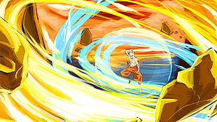 Aang from Avatar The Last Air Vender movie scene