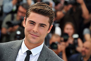 Zac Efron smiling