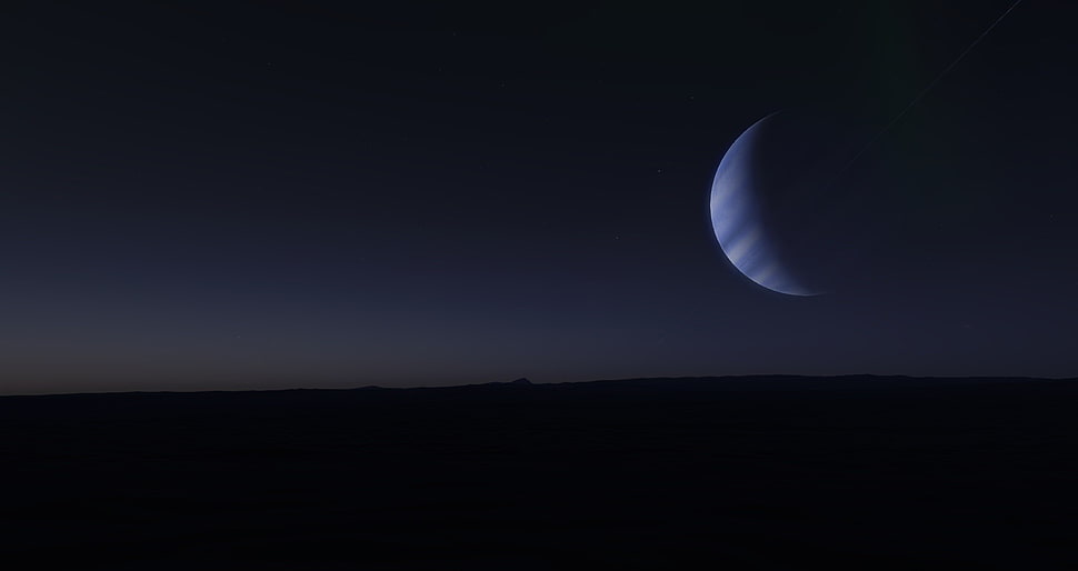 black and white computer mouse, space, planet, Space Engine, world HD wallpaper