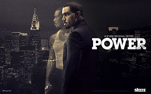 men's black zip-up jacket, Power (TV series)