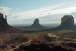 rock formation, Utah, landscape, Monument Valley HD wallpaper