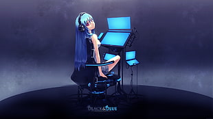 Anime character illustration HD wallpaper