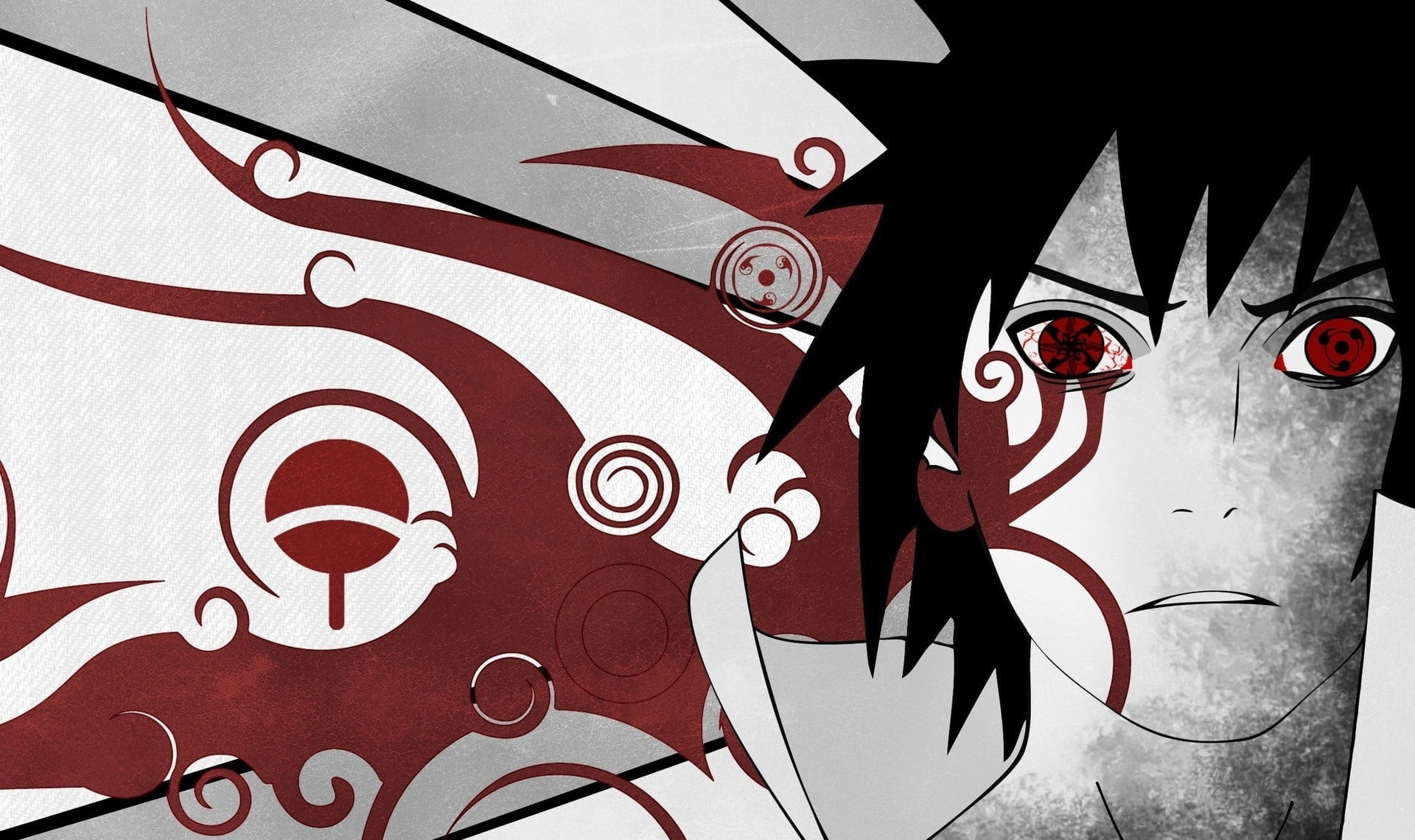 Uchiha Sasuke, Eternal Mangekyou Sharingan, Sharingan, Uchiha Sasuke, Naruto Shippuuden