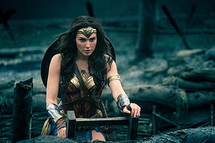 Gal Gadot playing as Wonder Woman