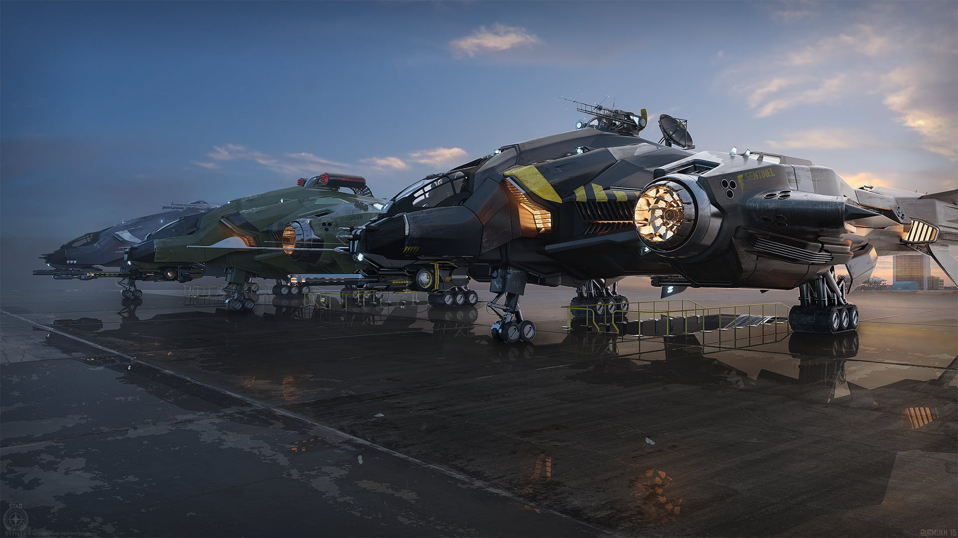 black jetplane, aircraft, futuristic, concept art, Star Citizen