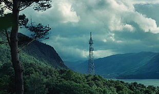 grey metal tower, Bonobo