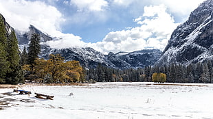 alps mountain, nature, snow, mountains, landscape HD wallpaper