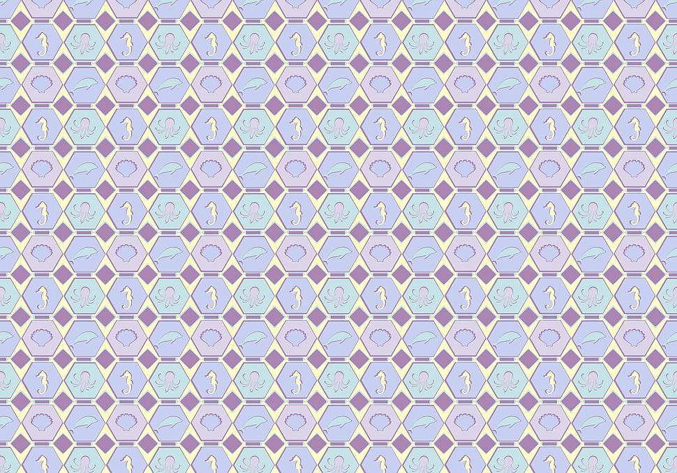 number and seed pattern poster HD wallpaper
