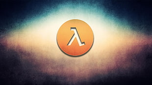 round brown y logo, Half-Life, video games, logo