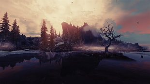 bare tree, The Elder Scrolls V: Skyrim, video games