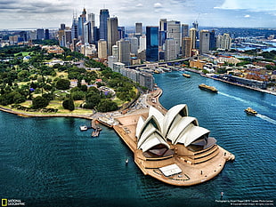 Sydney Opera House, sky, clouds, Sydney Opera House HD wallpaper