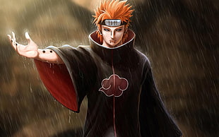 Naruto Pain of Akatsuki, Naruto Shippuuden, anime, Akatsuki, Pein HD wallpaper