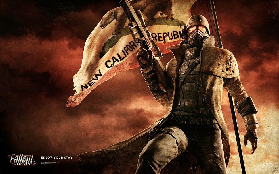 Fallout game cover, Fallout, Fallout: New Vegas HD wallpaper