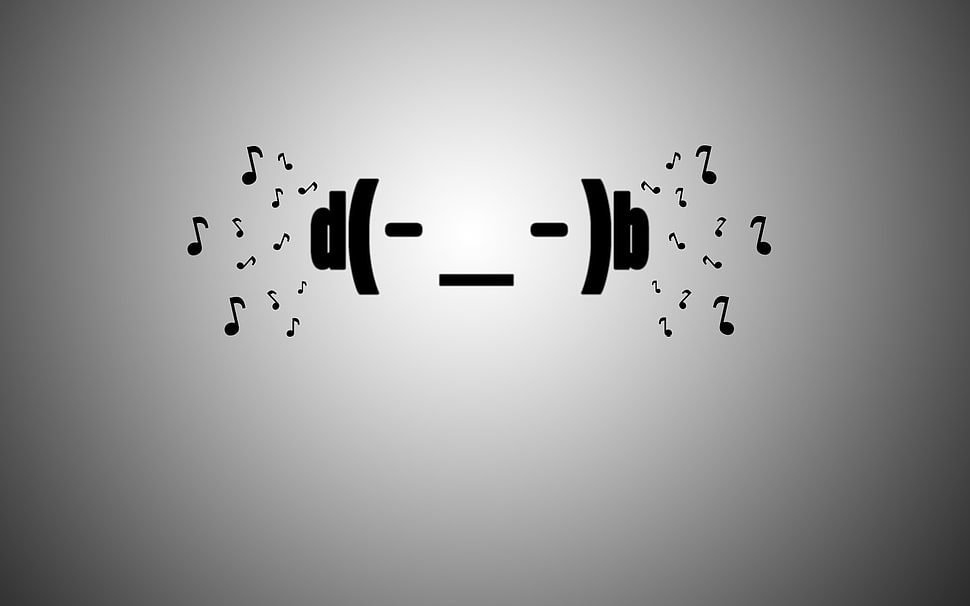 Android music logo, text, Emoji, cringy HD wallpaper