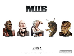 MIB II movie advertisement, movies, Men in Black 2, Men in Black
