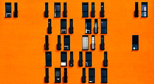 assorted phones