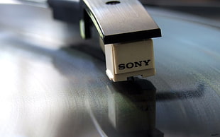 black and gray Sony vinyl record player, Sony, music, vinyl HD wallpaper