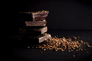 grated chocolate