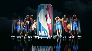 NBA players poster HD wallpaper