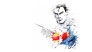Superman sketch, Superman HD wallpaper
