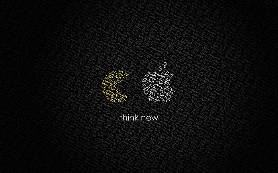 Pacman and Apple logo HD wallpaper