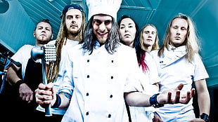 photo of six band members