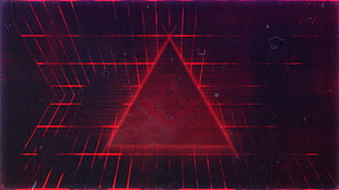 laser forming triangle HD wallpaper
